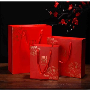 Recycled Customized Packaging Paper Gift Bag