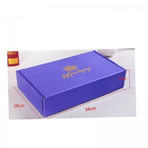 Printed Paper Box With Hot Stamping