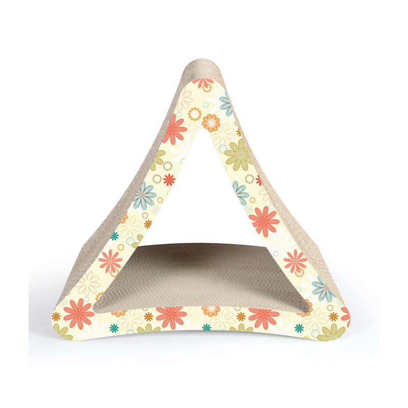 Cardboard Recyclable Corrugated Scratching Pad Scratch-resistant Bed Cat Scratcher Cardboard