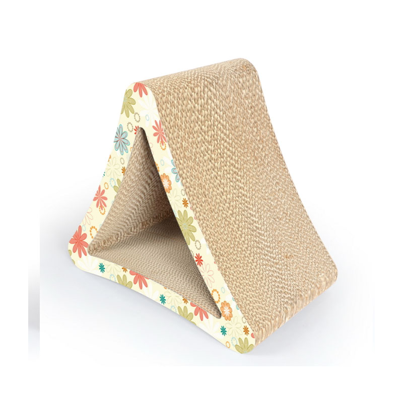 Cardboard Recyclable Corrugated Scratching Pad Scratch-resistant Bed Cat Scratcher Cardboard