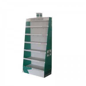 YJ Display Suppliers Pop Cardboard Paper Display Stand Corrugated Carton Cardboard