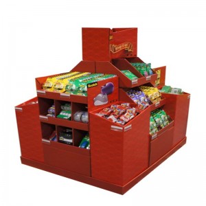 Cardboard Custom Toy Assembled Supermarket Pallet cardboard Stand