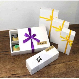 High quality craft paper interval cardboard gift packaging luxury pen display box for promotion custom logo
