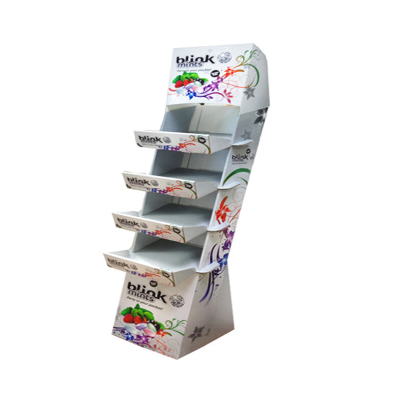 Promotion Cardboard Display For Book Greeting Card, Retail Display Stand Display Merchandise, Pop Display